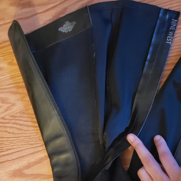 Nine west wedge boots - Picture 2 of 4